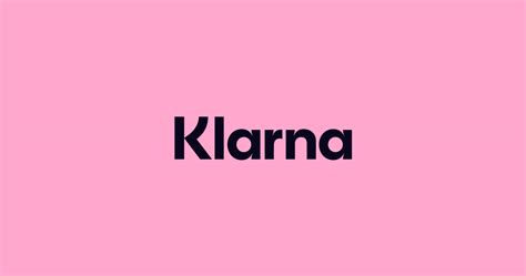 Klarna logo e simboli di pagamento a rate