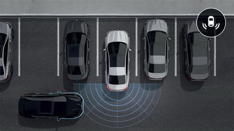 Sensori di parcheggio posteriori di una Ford Kuga