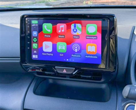 Toyota Yaris con Android Auto sul display