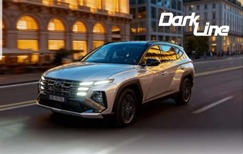 Hyundai Tucson Dark Line in città