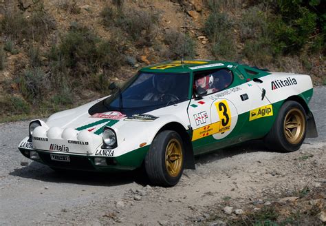 Lancia Stratos HF in corsa