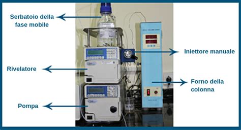 Diagramma schematico di un iniettore HPLC con evidenziazione del flusso Make-Before-Break