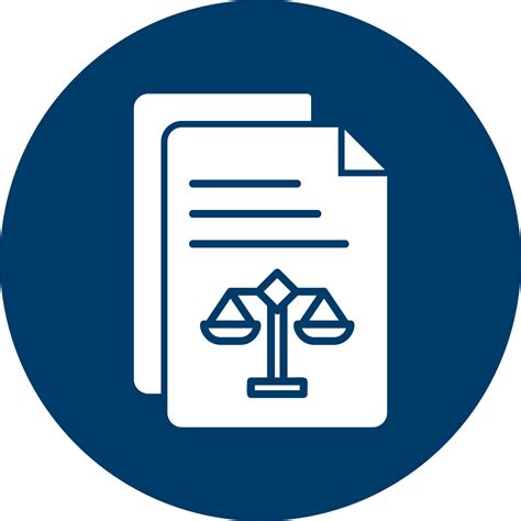 Legal document icon