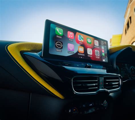 Nissan Juke infotainment screen