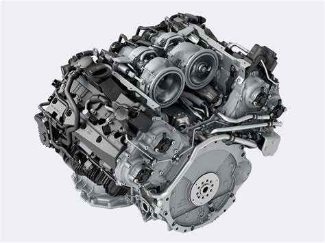 Motore V8 biturbo della Porsche Cayenne