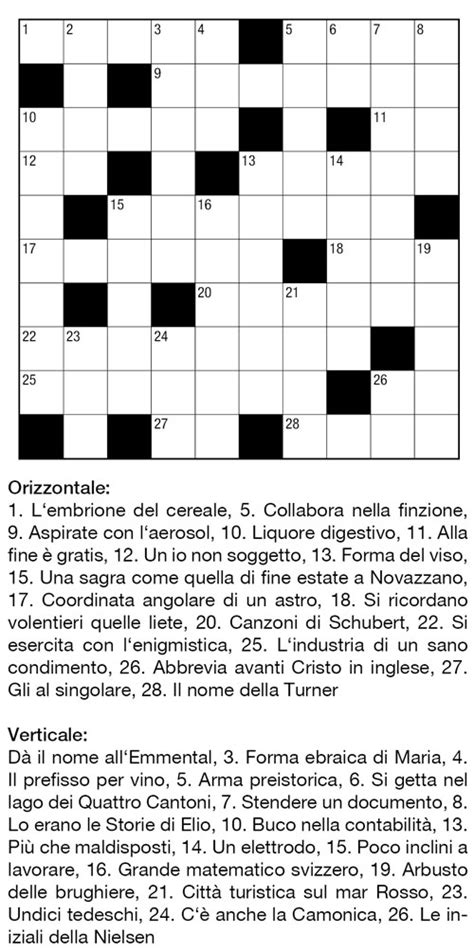 Schema cruciverba con la parola RADUNO evidenziata