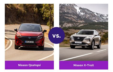 Grafico confronto consumi Qashqai vs X-Trail