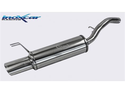 Scarico sportivo Inoxcar montato su Fiat Coupé