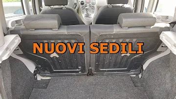 Configurazione sedili posteriori sdoppiati