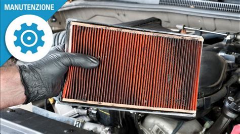 Diagramma di funzionamento del filtro aria del motore