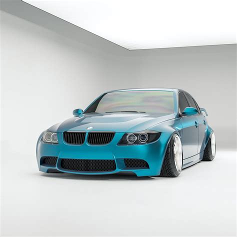 BMW E90 con body kit M-Technik