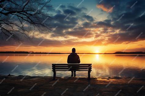 Persona che medita in solitudine, serena in un ambiente naturale