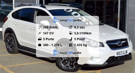 Subaru XV Indicatori Consumo Carburante