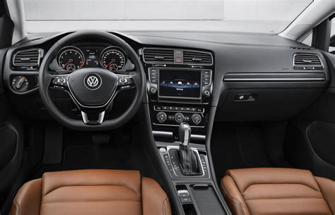Volkswagen Golf 7 interior dashboard