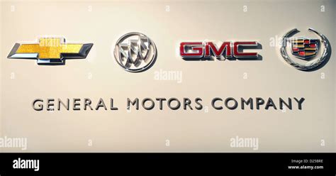 Timeline dei principali marchi e divisioni di General Motors