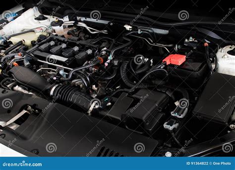 Dettaglio di un motore di automobile