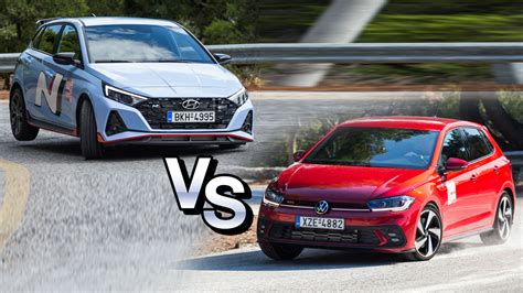Confronto Volkswagen Polo GTI e Hyundai i20 N