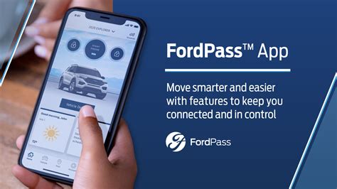 Infographic showing FordPass Connect features and their availability