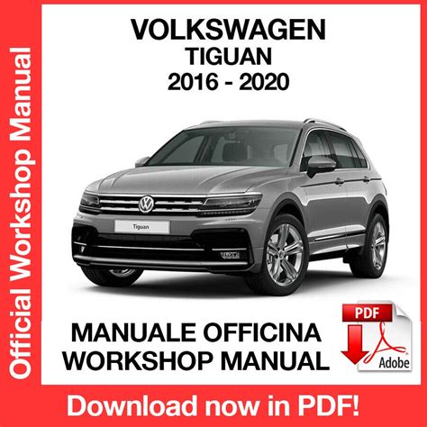 Volkswagen Tiguan in officina durante un tagliando