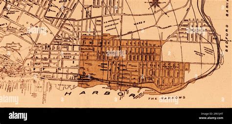 mappa storica porto Halifax 1917