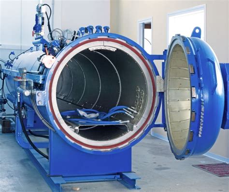 Autoclave for composite materials