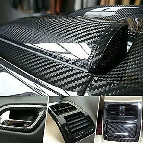 Carbon fiber automotive interior parts