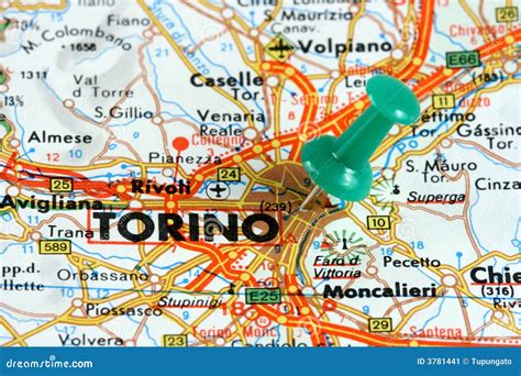 Map of Mappano, Turin area