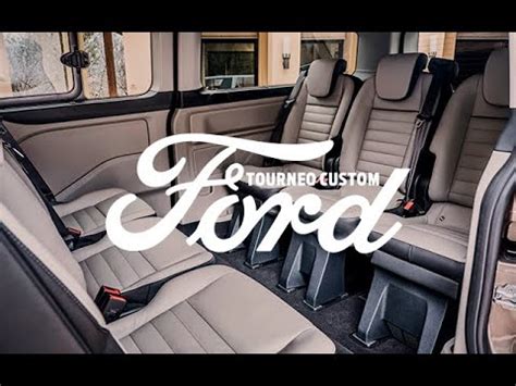 Ford Tourneo Custom con configurazione sedili