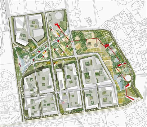 Planimetria di un progetto di Lorenzo Clerici