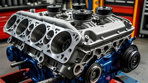 Smontaggio e pulizia di un motore automobilistico