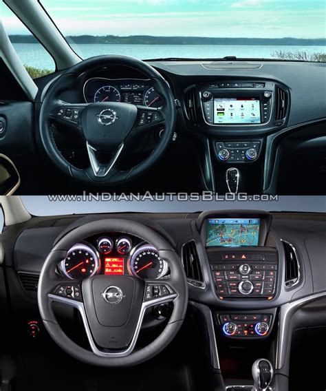 Opel Zafira A dashboard