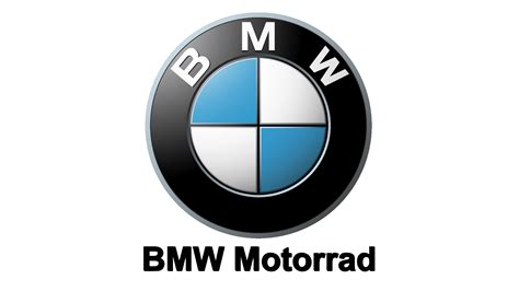 Logo del centenario di BMW Motorrad con sfondo celebrativo