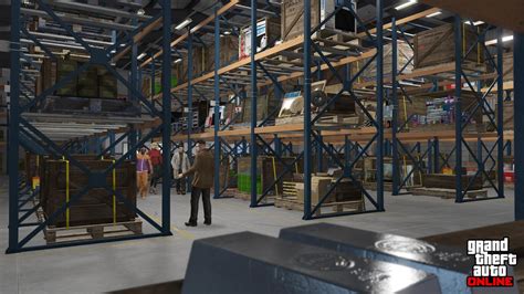 GTA Online crate warehouse
