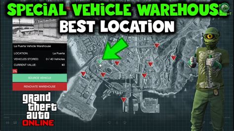 GTA Online car warehouse