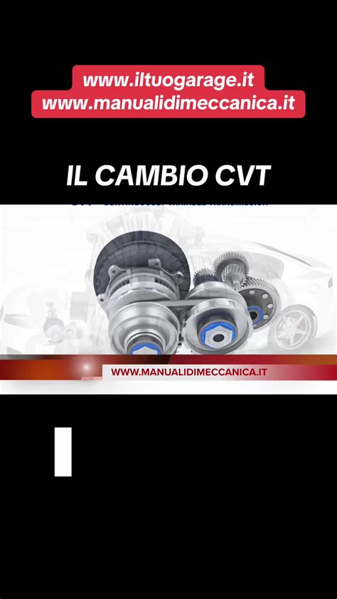 Schema di funzionamento del cambio CVT