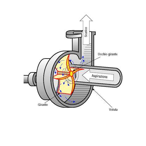 schema funzionamento pompa acqua auto