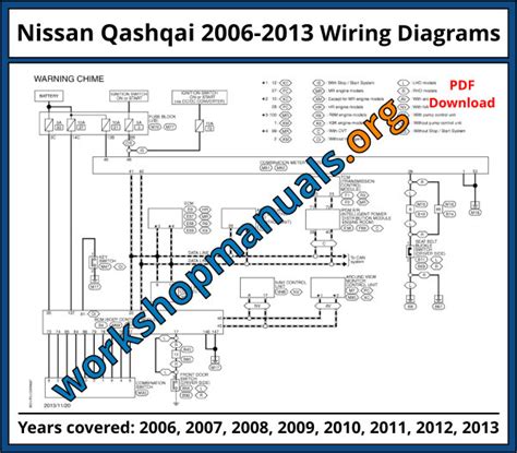 Nissan Qashqai J10 schematic diagram