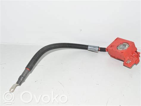 Cavo batteria positivo sganciato BMW E91