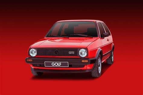 Volkswagen Golf 2 GTI 16V con scarico sportivo