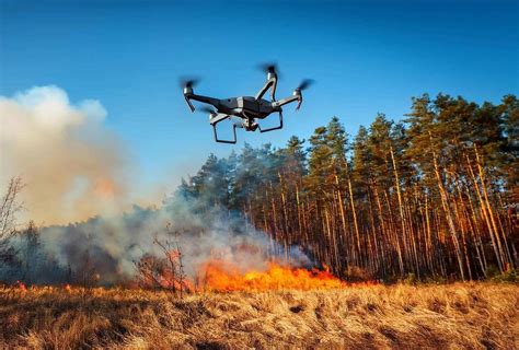 Droni per il monitoraggio degli incendi