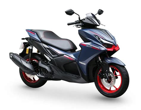 Yamaha Aerox with focus on its wheels