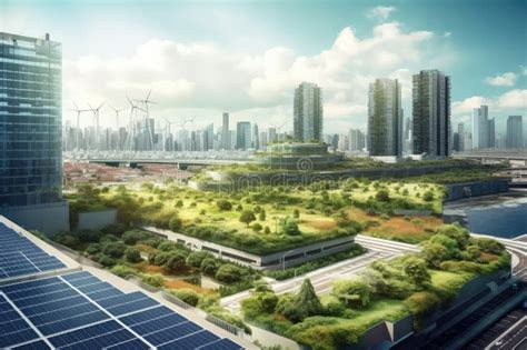 Panorama urbano con infrastrutture
