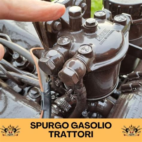 Punti chiave per lo spurgo del carburante in un motore diesel