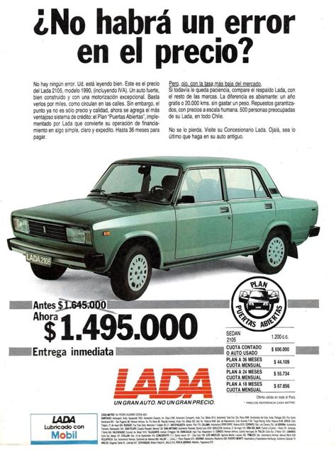 Vintage advertisement for Lada Zhiguli