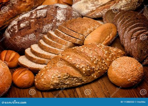 Assortimento di pane inglese