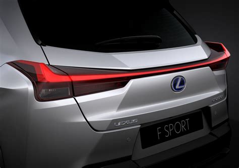 Lexus UX rear lights design