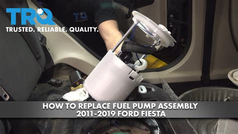 Ford Fiesta 2010 fuel pump location diagram