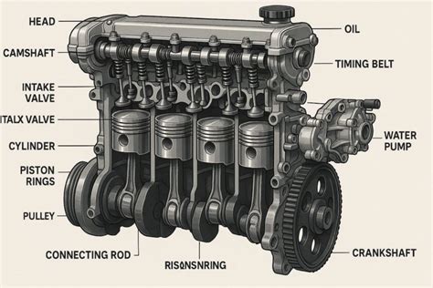 Schema di un motore TwinAir
