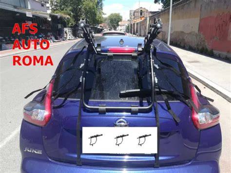 Nissan Juke con portabici posteriore
