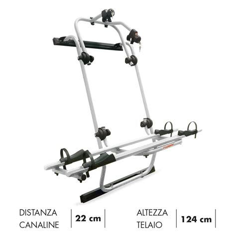 Dettaglio sistema di aggancio portabici posteriore
